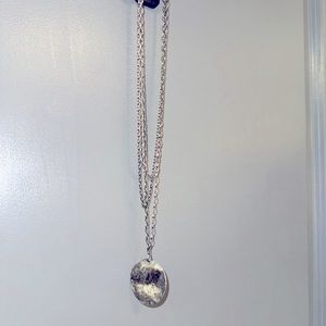 STERLING SILVER. Silpada - layered chain link style necklace